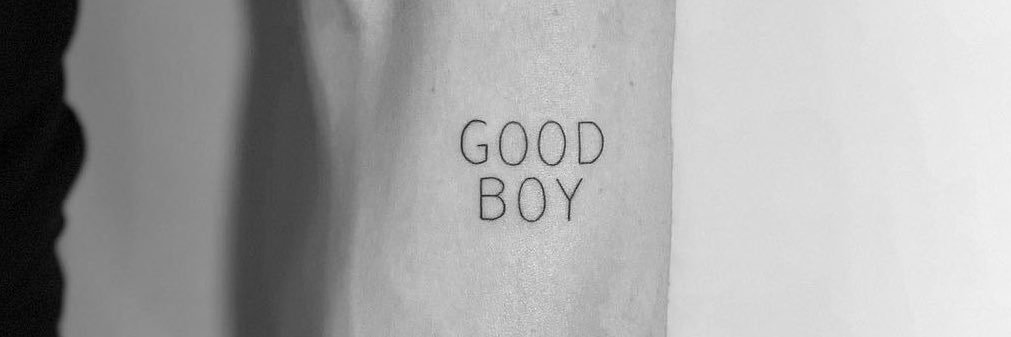 goodest boy banner