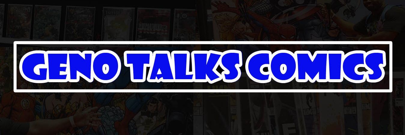GENO TALKS COMICS's banner