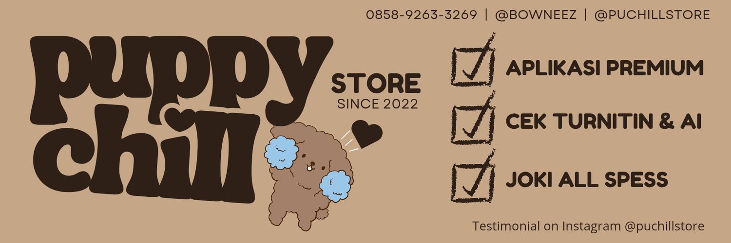PUCIL ; order langsung ke WA banner