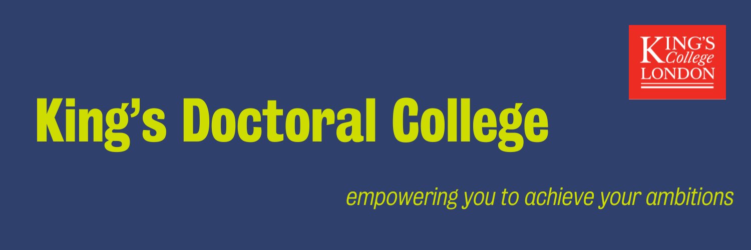 King's Doctoral College banner