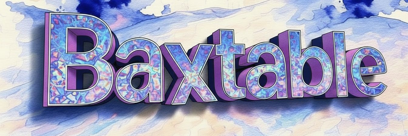 Baxtable banner