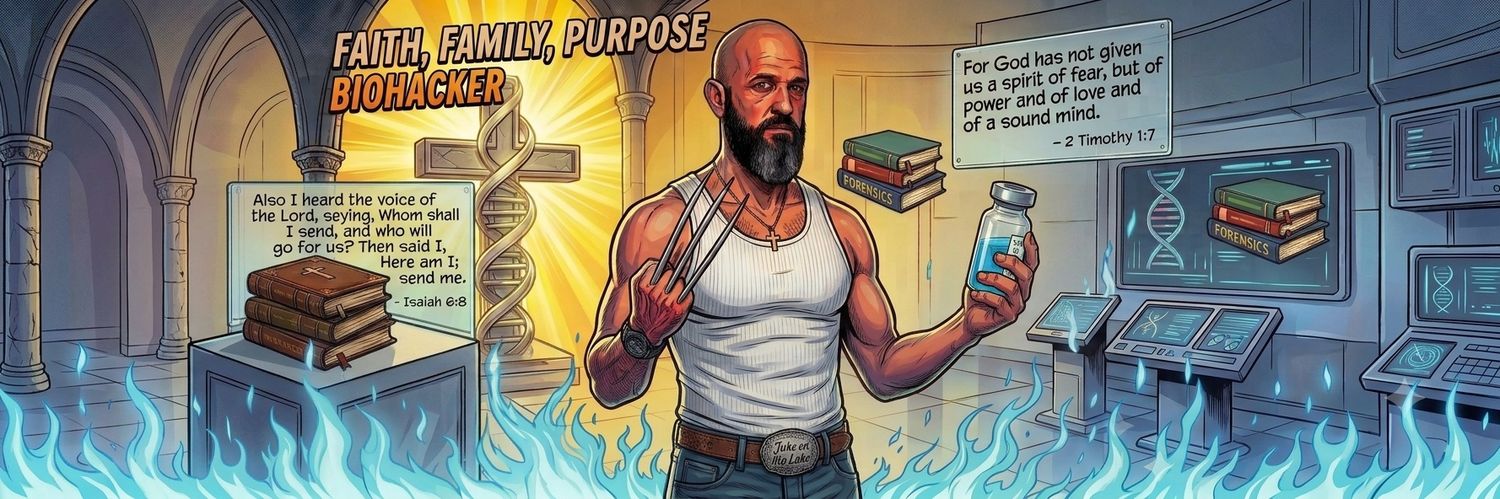 AdamB ✝️👨‍👩‍👧‍👧💉 Peptide Wolverine banner