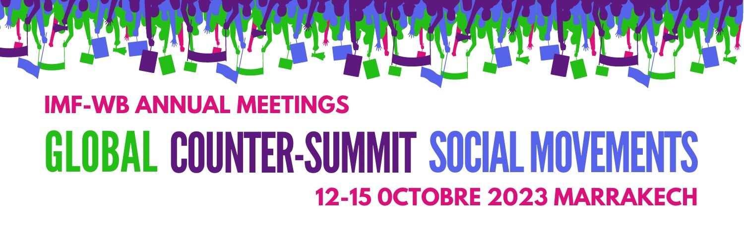 Counter-summit of social movements to the IMF-WB banner