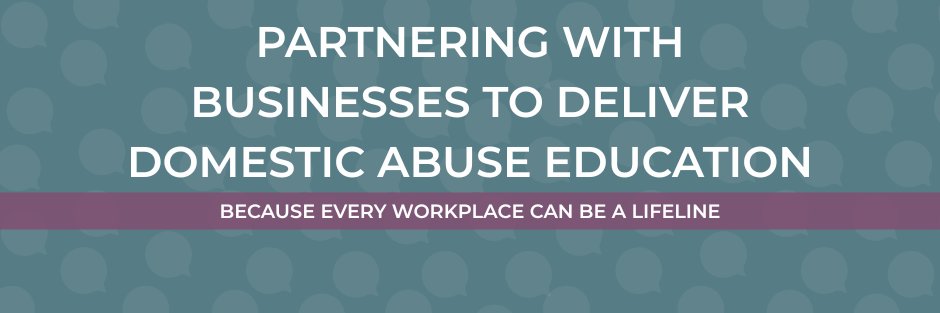 Domestic Abuse Education - Sharon Livermore MBE banner