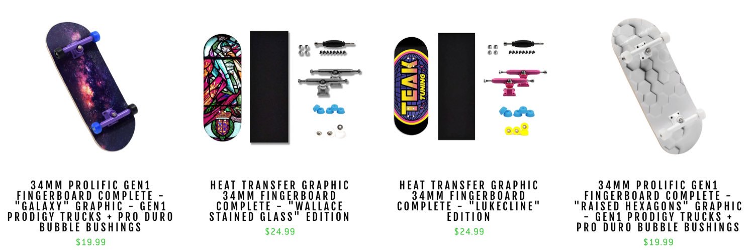 TeakTuning | Pro Fingerboards banner