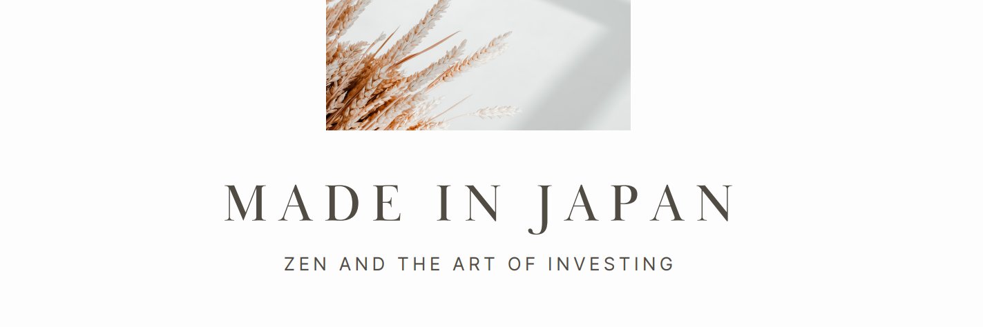 Made in Japan 🇯🇵's banner