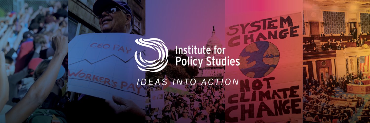Institute for Policy Studies's banner