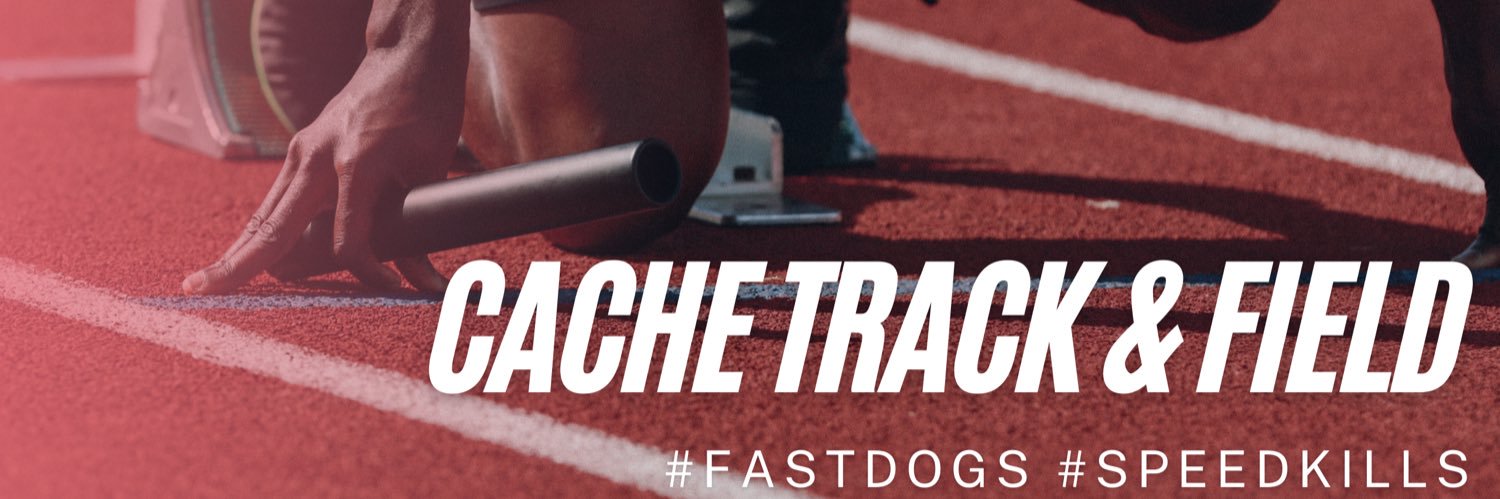 Cache Track & Field banner