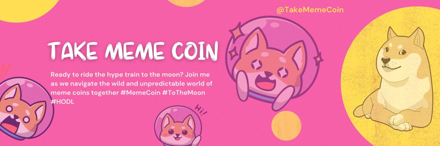 Take Meme Coin banner