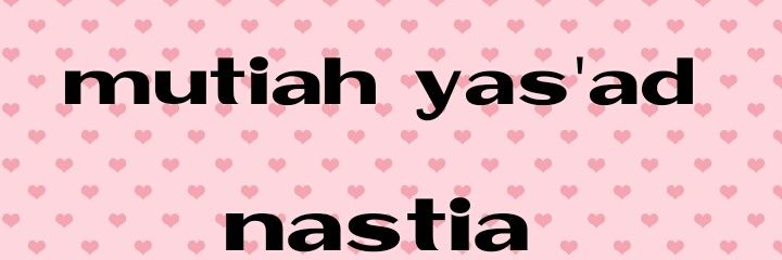 mutiahyasad's profile banner image