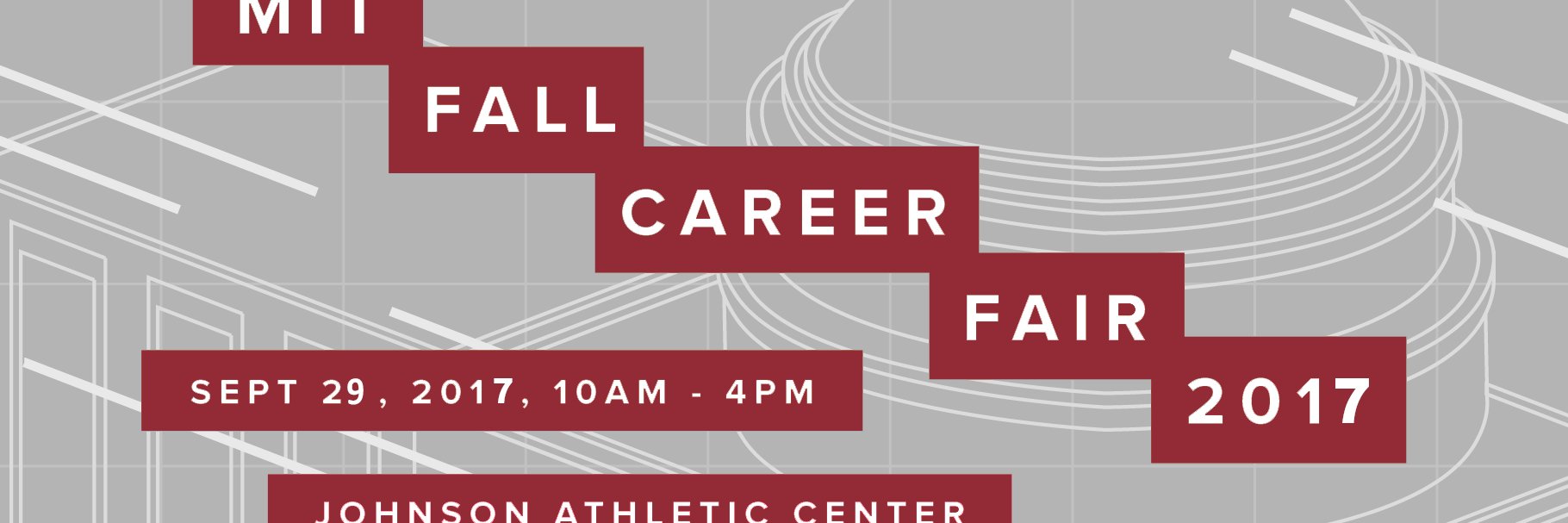 MIT Fall Career Fair banner