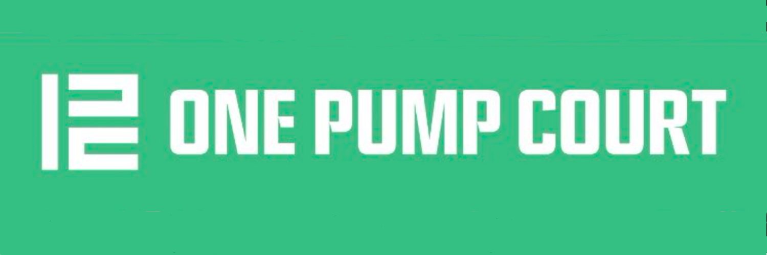 One Pump Court banner