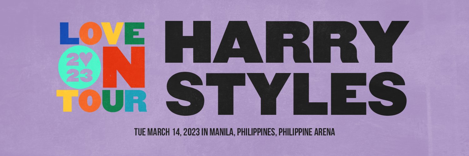 Harry Styles PH banner