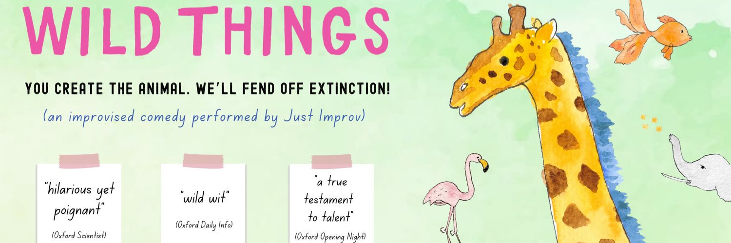 Wild Things Improv banner