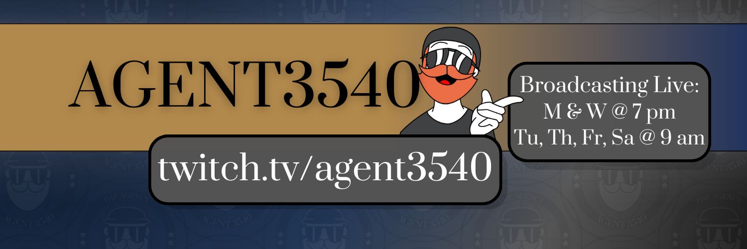 Agent3540 banner