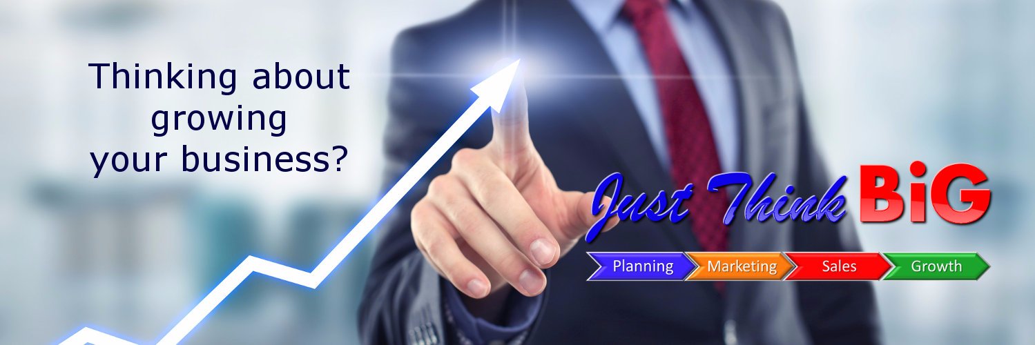 Steve Bimpson - Just Think BiG banner