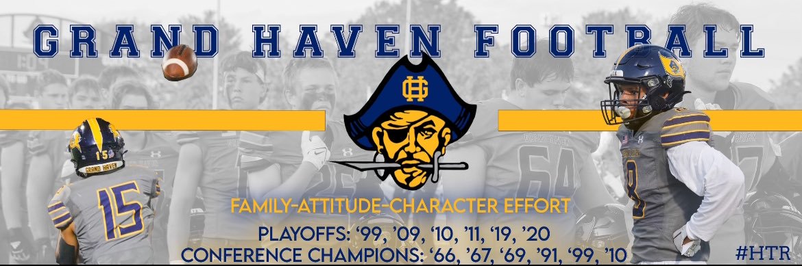 Grand Haven Bucs Football's banner