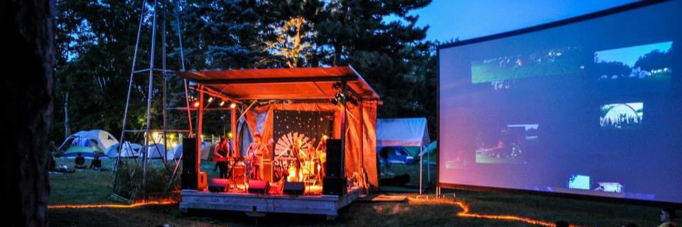 Square Lake Festival banner