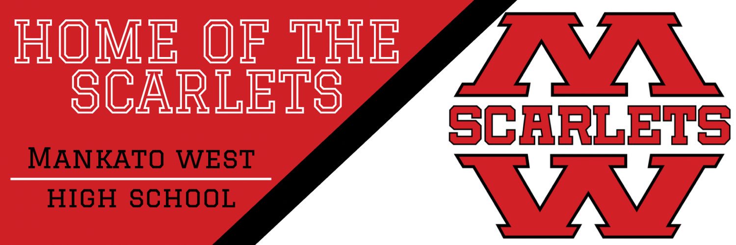 Mankato West Scarlets banner