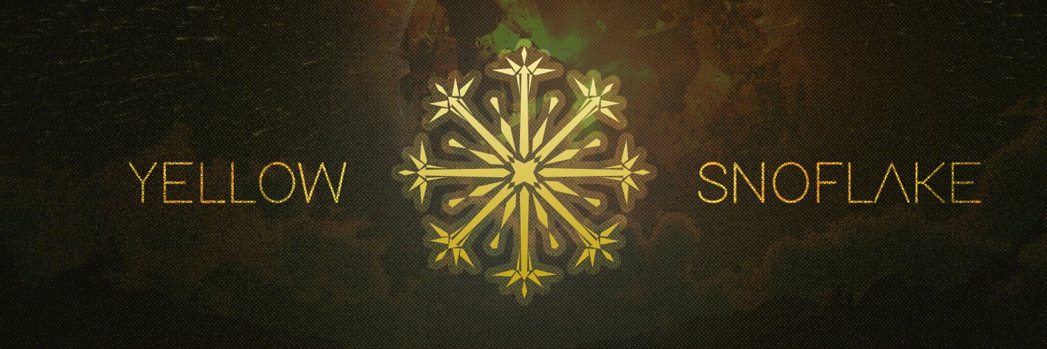 YellowSnoflake's profile banner image