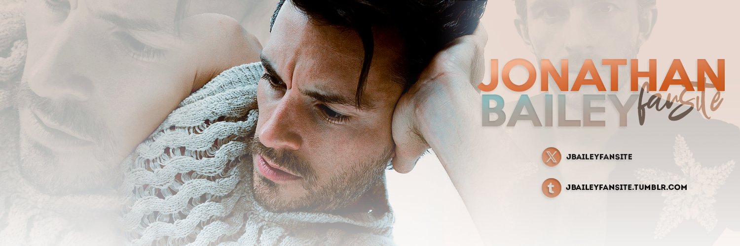 Jonathan Bailey Fansite 🐝👓💙🦖 banner