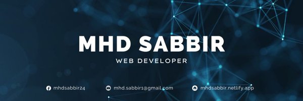 MhdSabbir1 Profile Banner