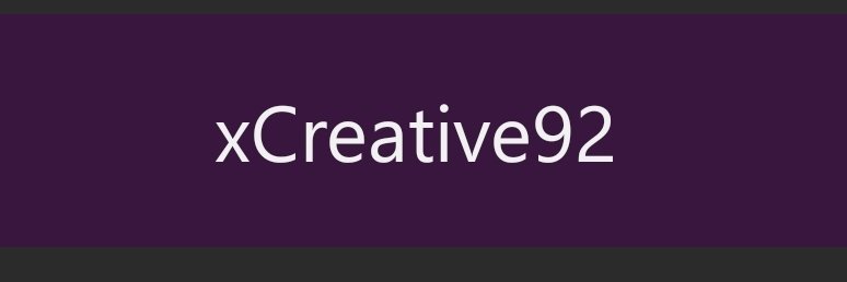 CreativeXBL's profile banner image