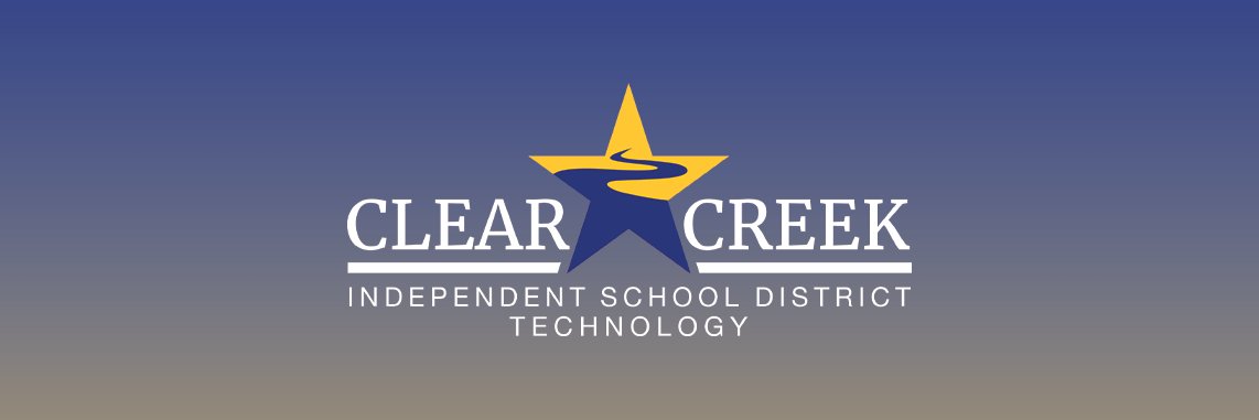 Clear Creek ISD Technical Services banner