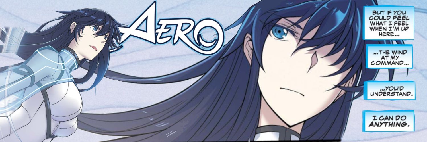 𝔸𝔼ℝ𝕆's banner