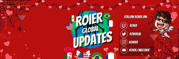 Roier Global Updates 🌐  Profile Banner