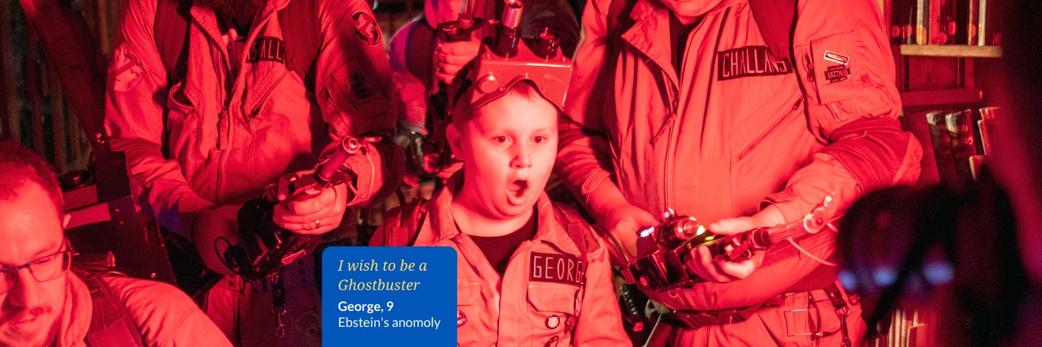 Make-A-Wish UK's banner