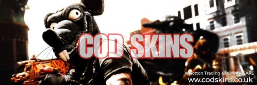 COD SKINS banner