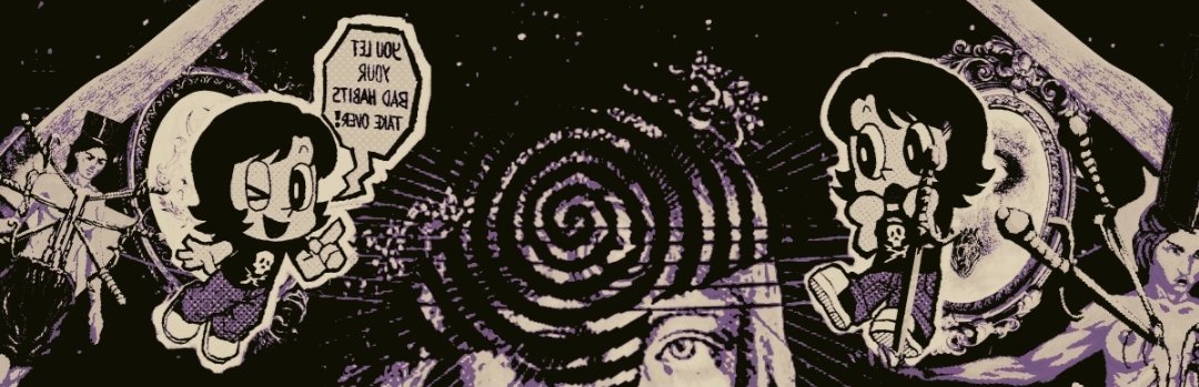 ᅠᅠᅠᅠ☠︎ ─ 𝐈M𝙿𝚄REᅠᅠᅠᅠ༽ 𝓜𝙴𝙶𝐀𝙻O͟͟𝙼𝙰NI͟𝙰𝙲 ꗃ banner