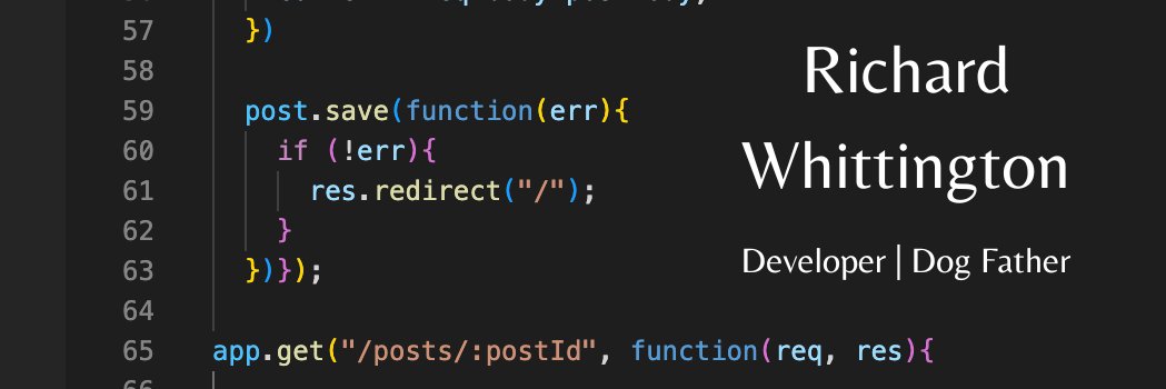 Richard Whittington banner