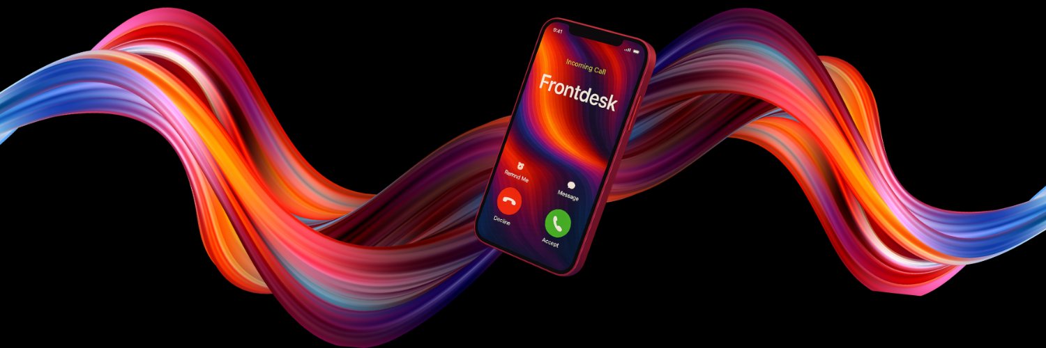 My AI Front Desk banner
