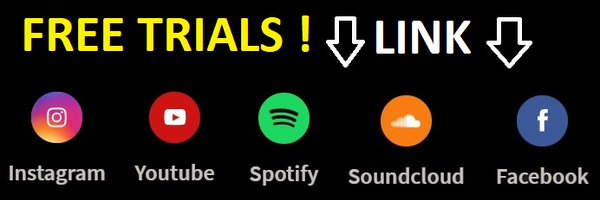 Playlist Boosters - Free Trial for New Clients 🎵 Profile Banner