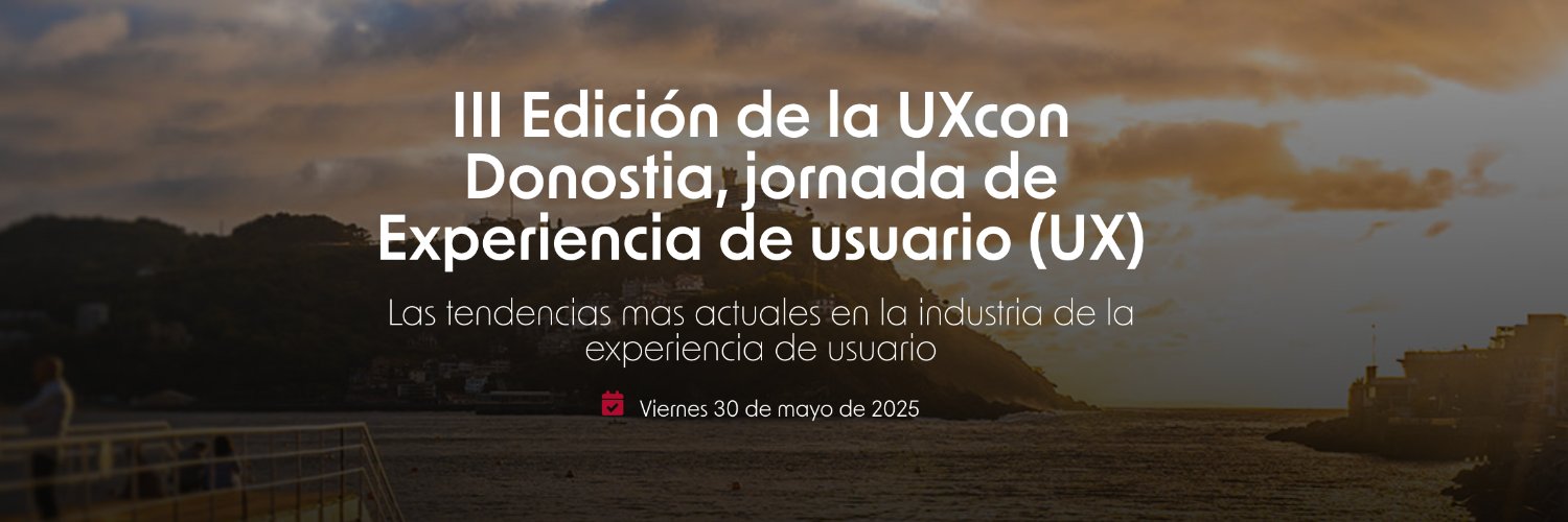 UXcon Donostia - Jornada de Experiencia de usuario's banner