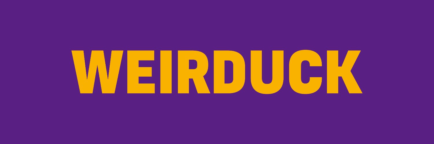 WeirdDuck145's profile banner image
