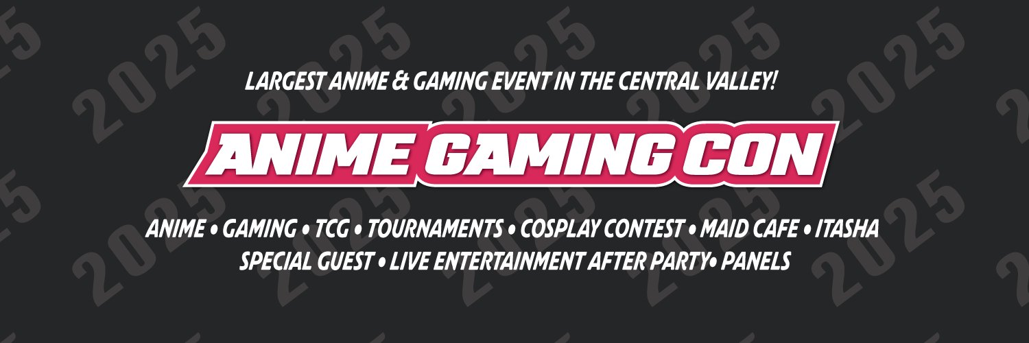 Anime Gaming Con banner