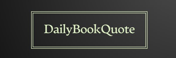 DailyBookQuotes banner