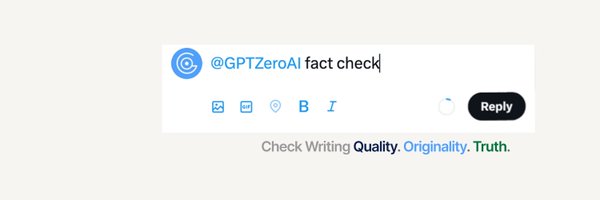 GPTZeroAI Profile Banner