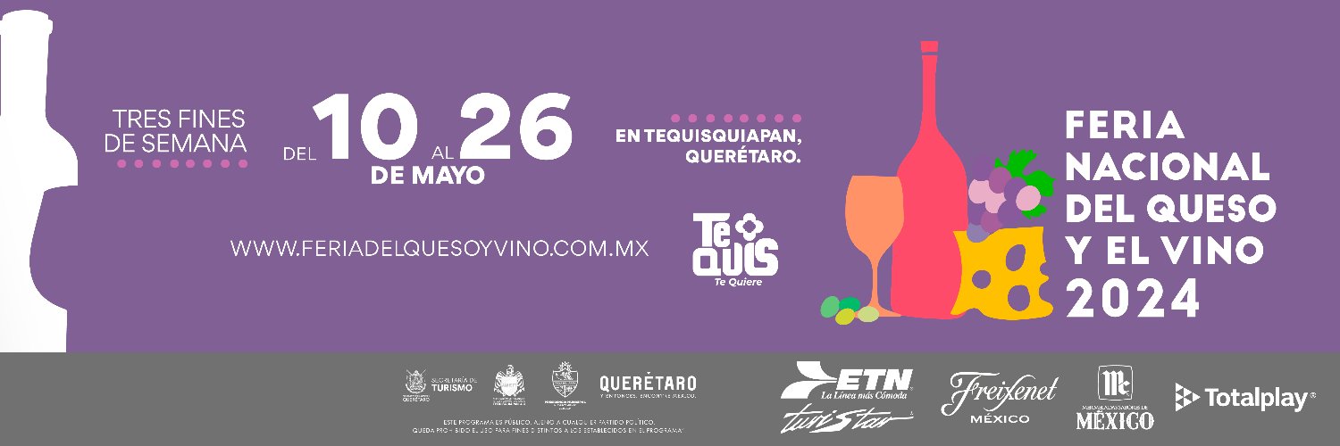 Feria Nacional del Queso y El Vino banner