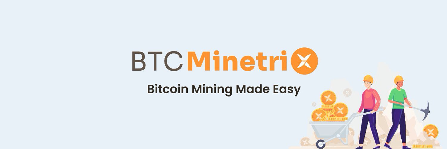 BitcoinMinetrix Official Support ✪ Profile Banner