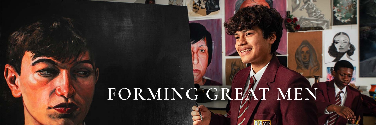 St Cuthbert's High School banner