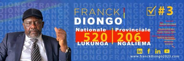 Franck Diongo officiel Profile Banner