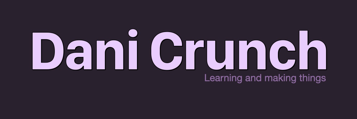 Dani Crunch banner