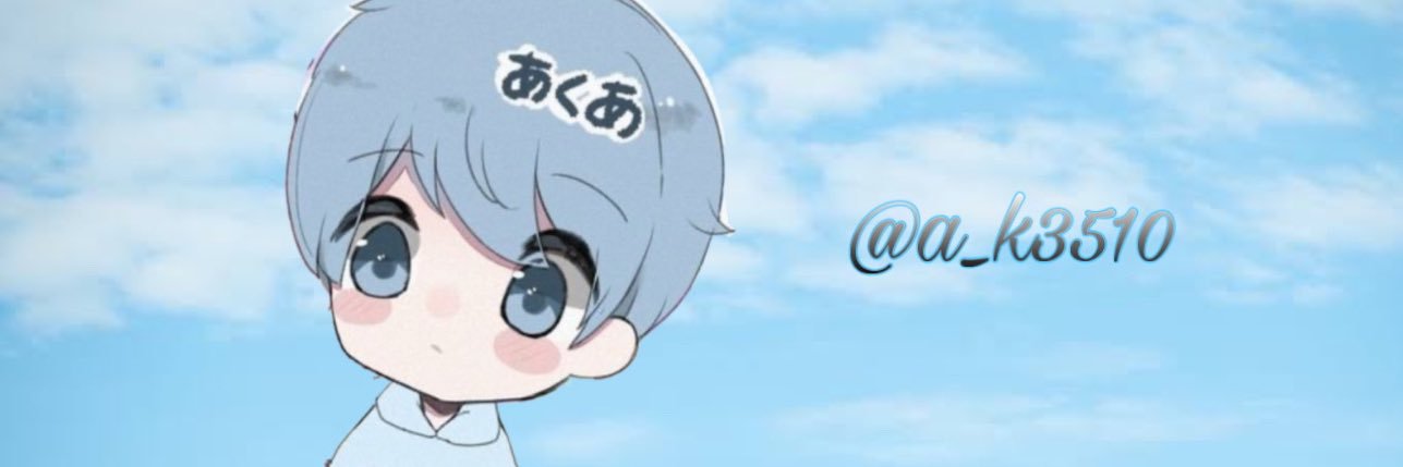a_k3510's profile banner image