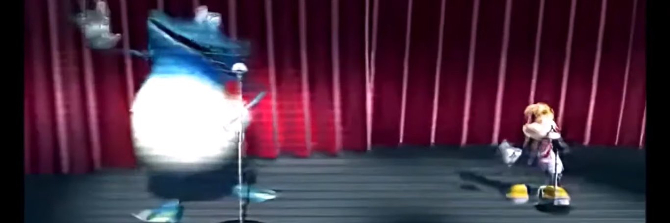 Daily Rayman sings Sex Bomb's banner