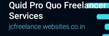 The Quid Pro Quo Writer/Editor's banner