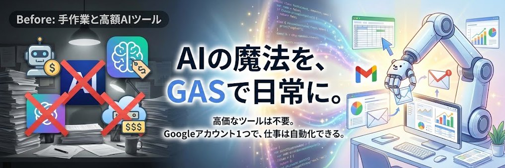 ゆゆくま｜Googleアカウントを「AI自動エージェント」に変える人 banner